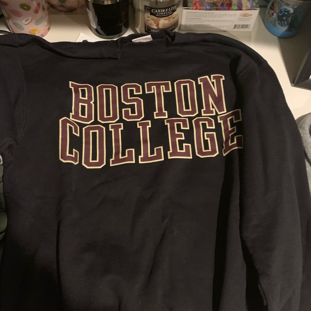 boston college crew neck